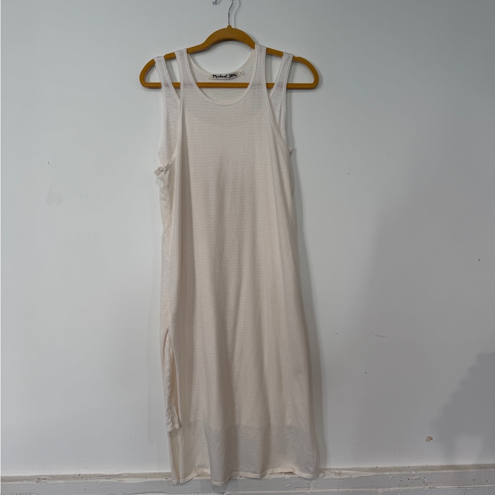 Michael Stars Cream Midi Dress